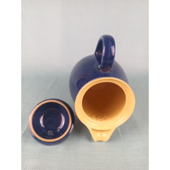 Vintage Denby Stoneware Coffee Pot Tea Pot Made in England 2 1/2 Pint Capacity - Picture 7 of 12